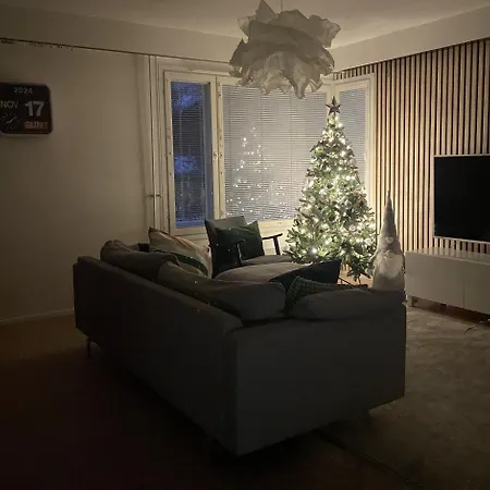 Family Home For 5 Near Santa Claus Village, Sauna & Free Parking דירה